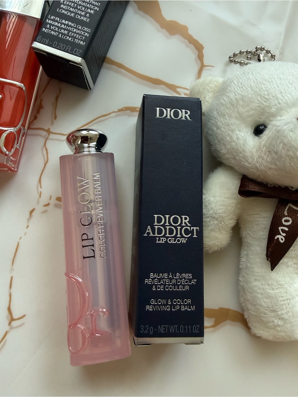 Dior Limited Edition Beauty Gift Set 🎀 Lip Gloss Lip Balm Miss Dio Samples Teddy - Picture 7 of 7